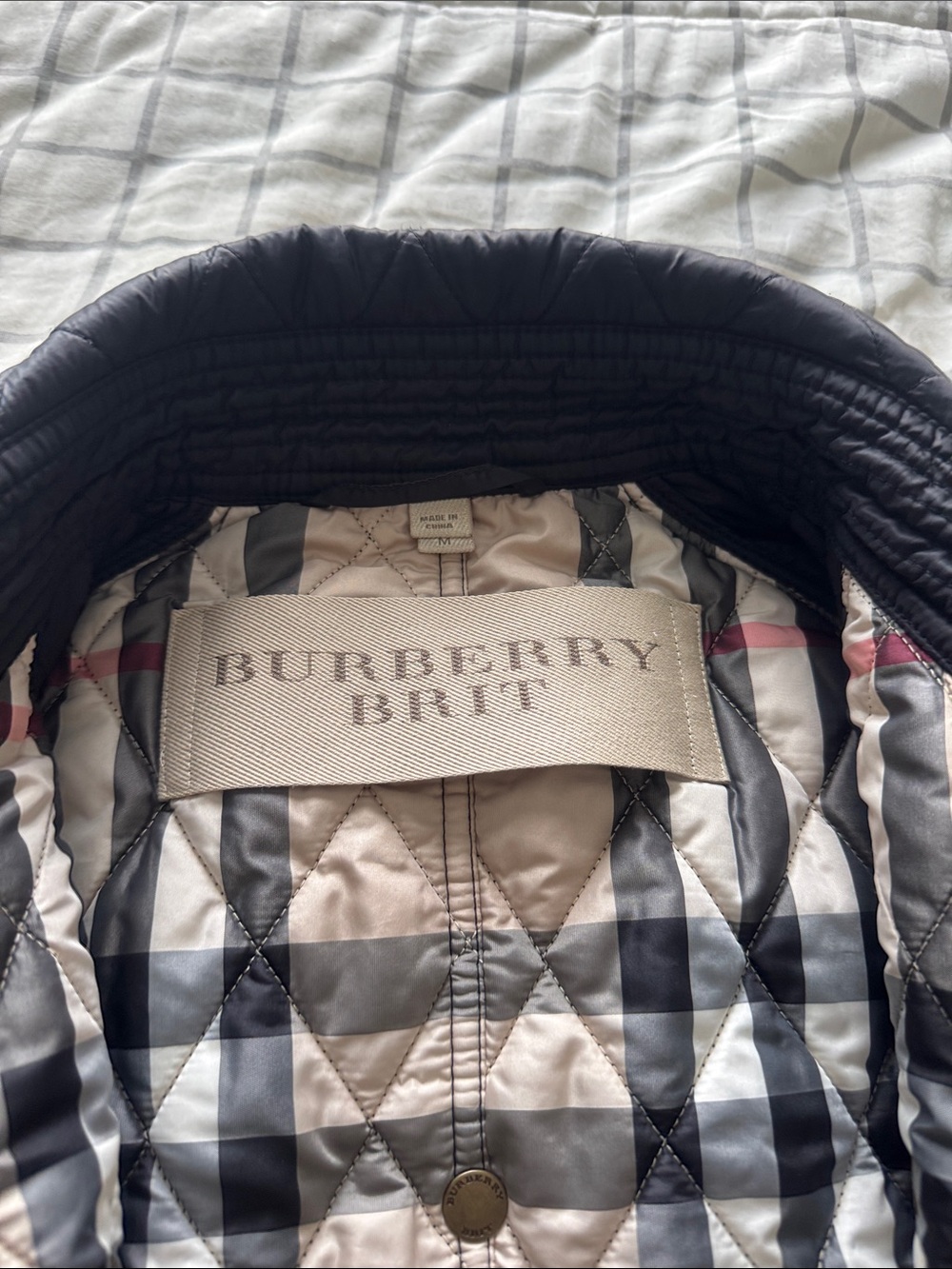 Burberry Black Quilted Long Puffer Coat - Picture 3 of 9